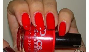 smalto pics nail rosso