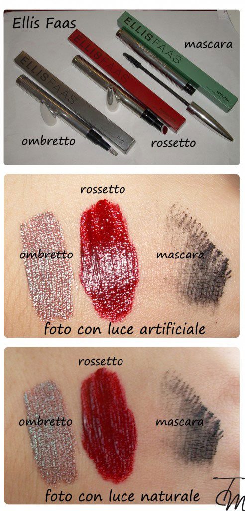 ellis faas trio natale swatches su mano