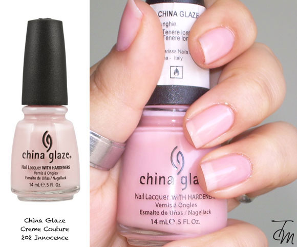 China Glaze Nail Lacquer in Innocence - wide 10