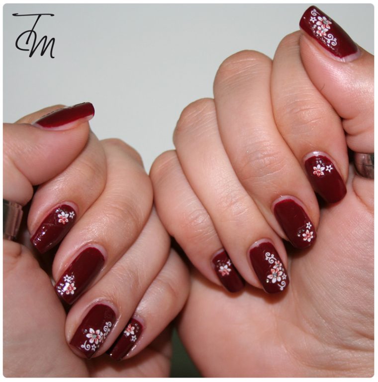 ongles fleuri im suzi and im a chocoholic terza entry opi blog contest