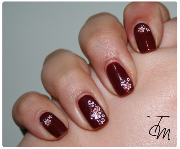 ongles fleuri im suzi and im a chocoholic terza entry opi blog contest