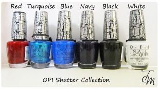 opi shatter collection