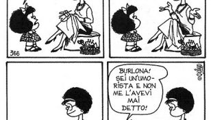 mafalda ironia