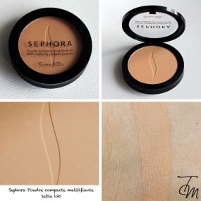 Fond De Teint Poudre Compact Matifiant Sephora Teinte 12 Beige Clair Doré 7,5g - Neuf