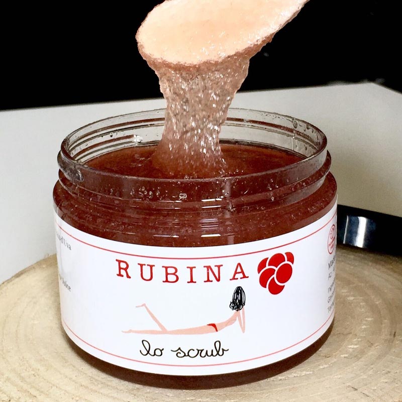 Lo Scrub Rubina Cosmesi Packaging