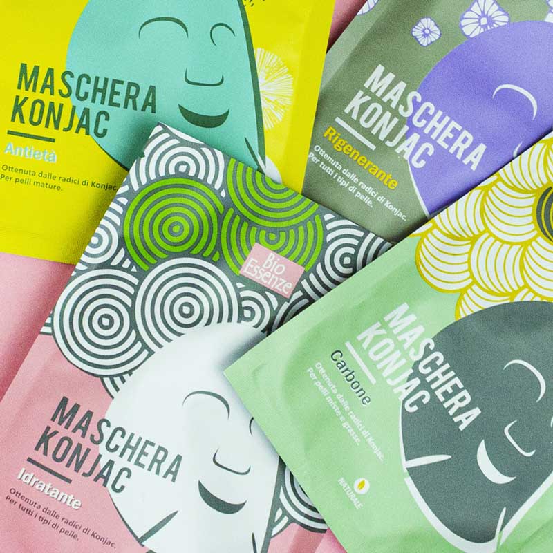 Bio Essenze Maschera Konjac Gamma completa